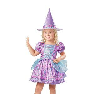 Sweet Witch Purple Halloween Costume Girls Infant 12M to 18M 12-18 Month